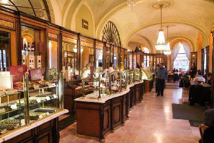 Antigua cafetería en Budapest