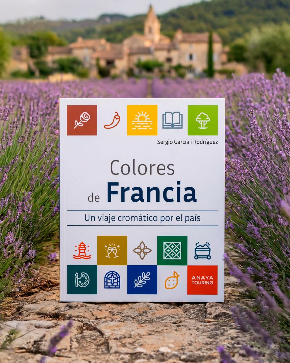 Libro Colores de Francia, de Anaya Touring